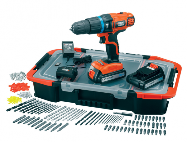 Black+Decker EGBL188BAST Akülü Matkap