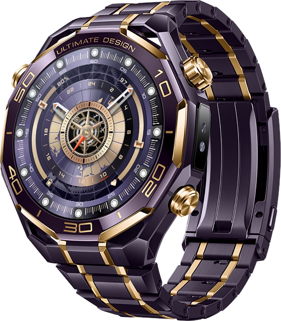 Huawei Watch Ultimate Design Royal Gold Aktivite Saati
