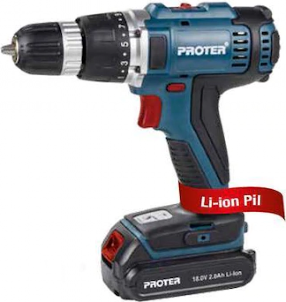 Proter PST 318 SL Akülü Matkap