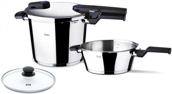 Fissler Vitaquick 6+3.5 Düdüklü Tencere (6 Litre / 3.5 Litre)