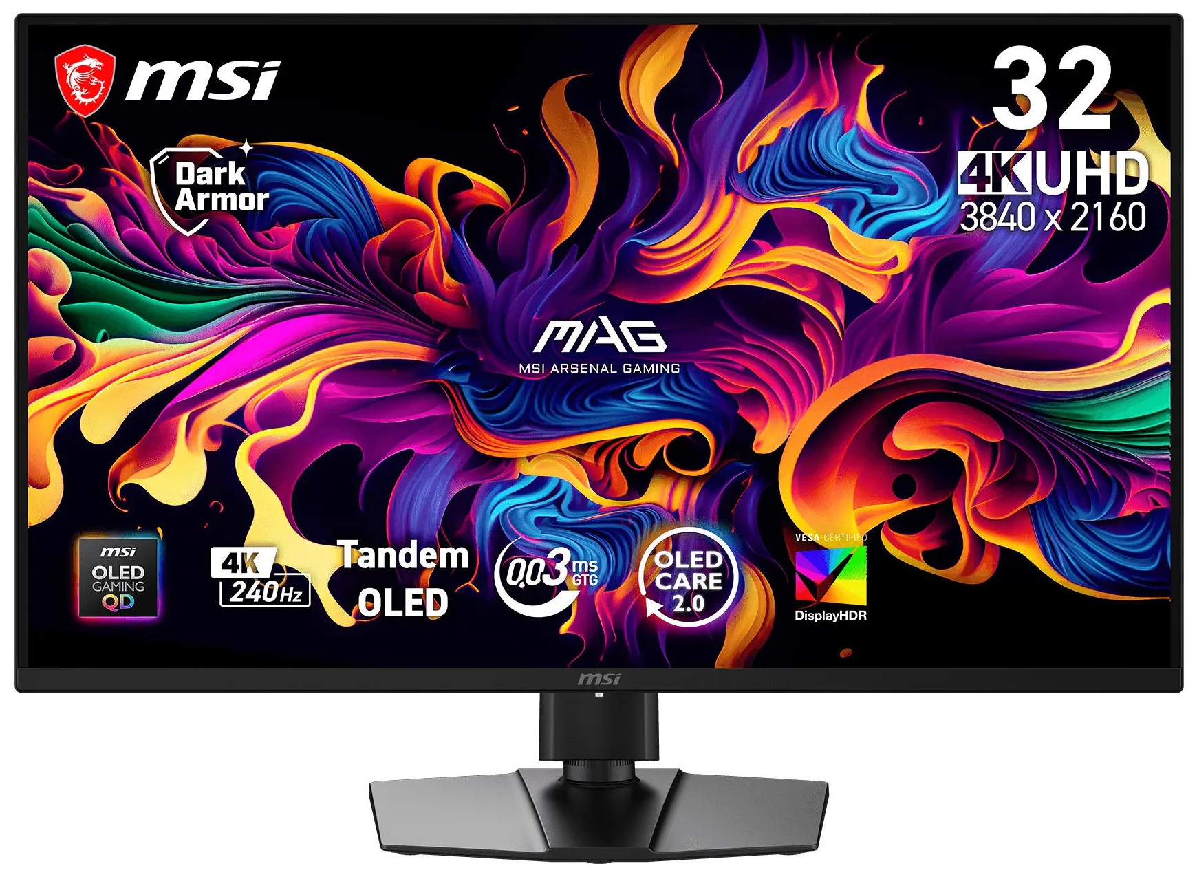 MSI MAG 321UP QD-OLED X24 Monitör