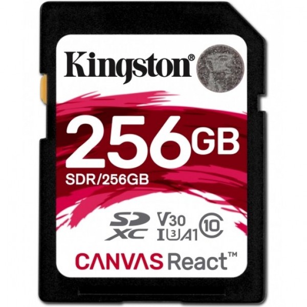 Kingston Canvas React SD (256 GB)