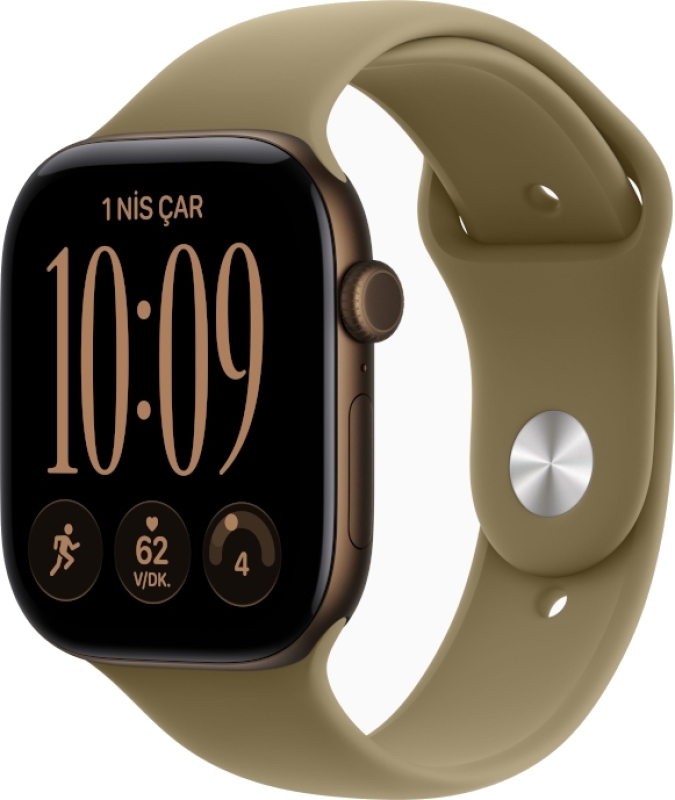 Apple Watch Series 12 Cellular 46mm Alüminyum Kasa ve Spor Kordon Akıllı Saat