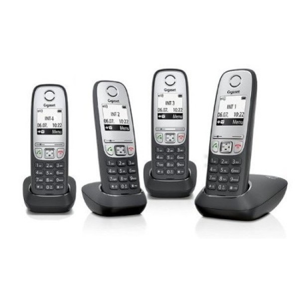 Gigaset A415 Quad Telsiz Telefon (4 ahize)