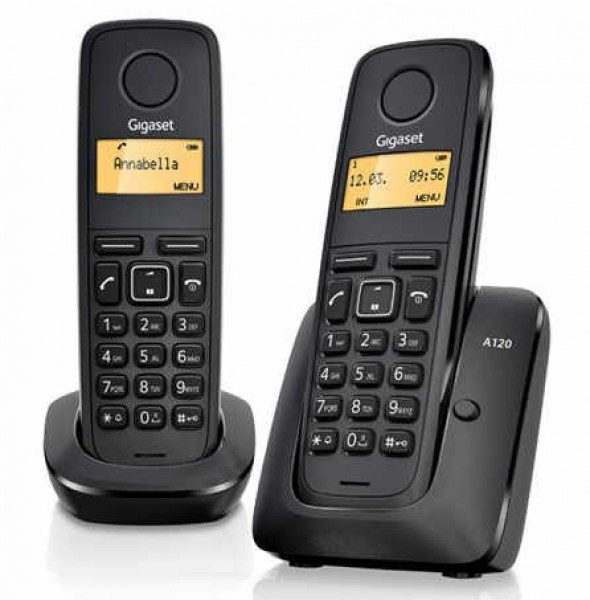 Gigaset A120 Duo Telsiz Telefon (2 ahize)