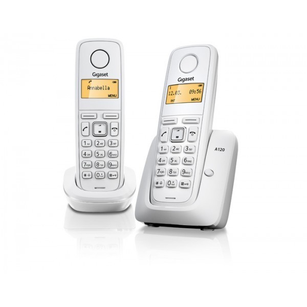 Gigaset A120 Duo Telsiz Telefon (2 ahize)