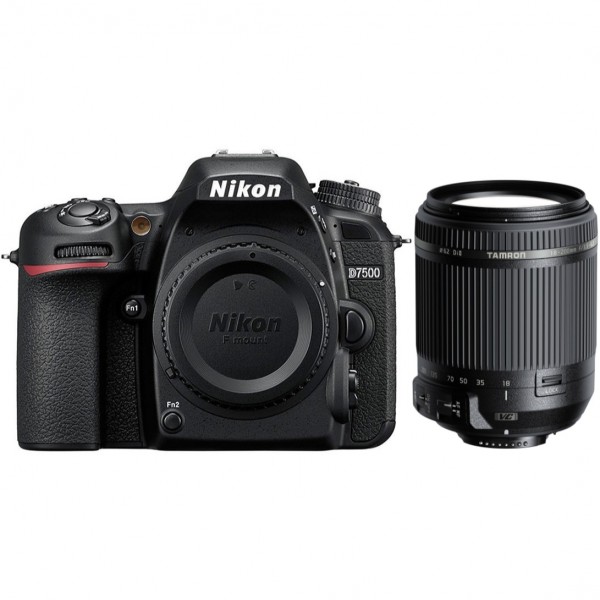 Nikon D7500 18-200mm DSLR Fotoğraf Makinesi (18-200 mm)