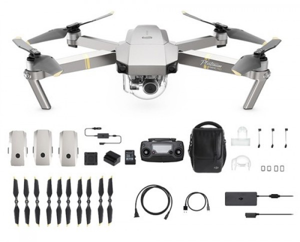 DJI Mavic Pro Platinum Fly More Combo Drone