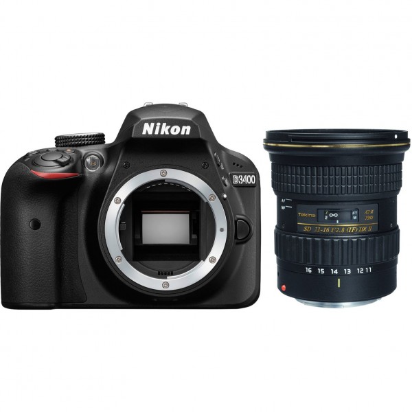 Nikon D3400 11-16mm DSLR Fotoğraf Makinesi