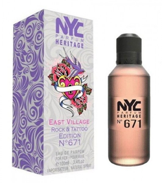 Nyc East Village Rock Tattoo Edition No 671 EDP 100 ml Kadın Parfümü