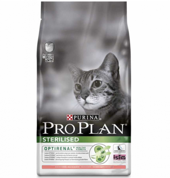 Pro Plan Sterilised Somonlu ve Ton Balıklı 3 kg Kedi Maması