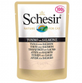 Schesir Pouch Ton Balıklı ve Somonlu 100 gr resim