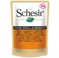 Schesir Pouch Ton Balıklı Tavuk ve Karidesli 100 gr resim