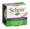 Schesir Kitten Tavuk Etlı ve Aloeveralı 85 gr resim
