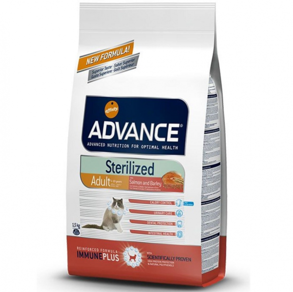 Advance Sterilized Somonlu 3 kg Kedi Maması