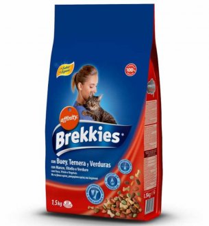 Brekkies Excel Mix Beef 1.5 kg Kedi Maması