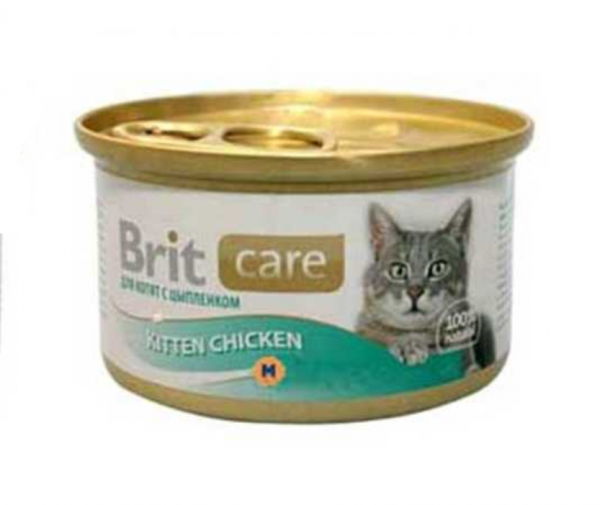Brit Care Kitten Tavuklu 80 gr Kedi Maması