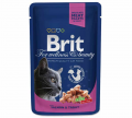 Brit Premium Pouch Somon ve Alabalıklı 100 gr resim