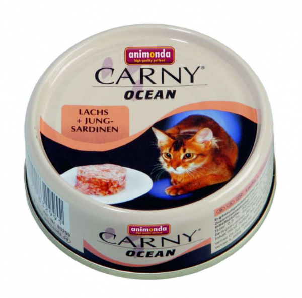 Animonda Carny Ocean Somonlu ve Sardalyalı 80 gr Kedi Maması