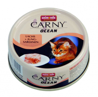 Animonda Carny Ocean Somonlu ve Sardalyalı 80 gr Kedi Maması