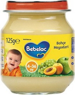 Bebelac Bahçe Meyveleri 125 gr Kavanoz Mama