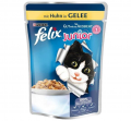 Felix Junior Pouch Tavuklu 100 gr resim