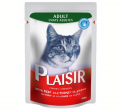 Plaisir Adult Pouch Sığır Eti ve Hindili 100 gr resim