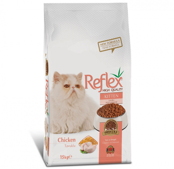 Reflex Kitten Tavuklu 15 kg Kedi Maması