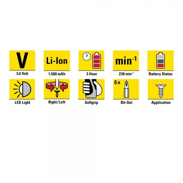 Trotec PSCS 11-3.6V Akülü Vidalama