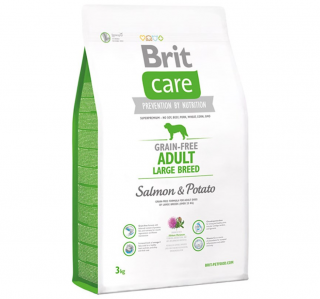Brit Care Grain-free Adult Large Breed Salmon & Potato 12 kg Köpek Maması