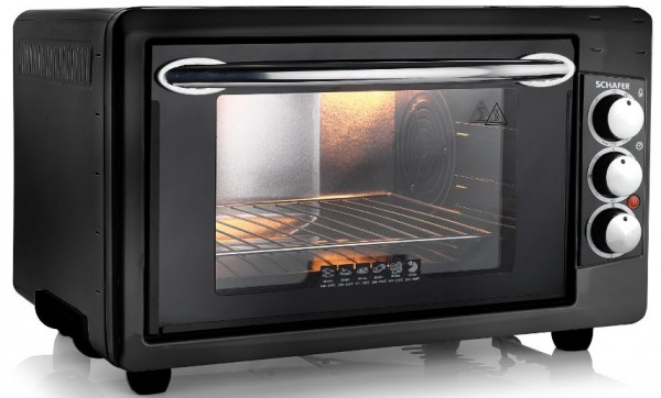 Schafer Backofen Çift Camlı Mini Fırın