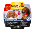 Gimdog Fruity Menu Kuzu Etli ve Yaban Mersinli 100 gr resim