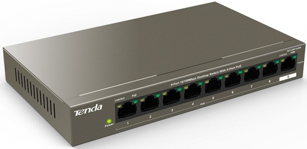 Tenda TEF1109P-8-63W Switch