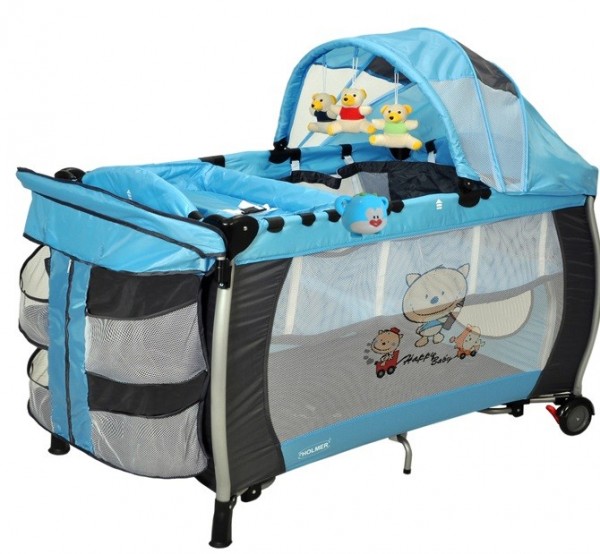 Holmer Kids Eurostyle Aluminyum Park Yatak
