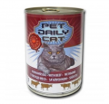 Pet Daily Cat Sığır Etli 415 gr resim