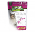 Jungle Pouch Sterilised Dana Etli 100 gr resim