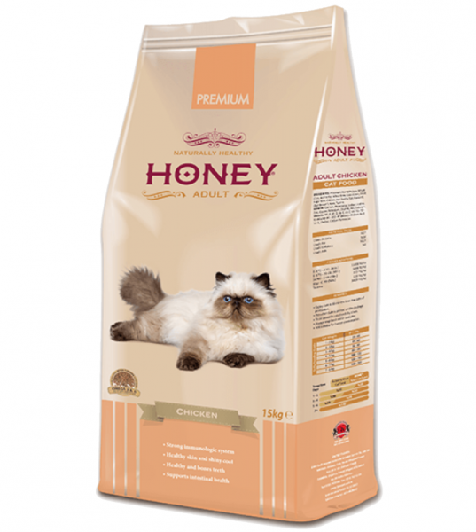 Honey Premium Adult Tavuklu 15 kg Kedi Maması