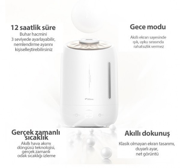 Deerma DEM F600 Hava Nemlendirici