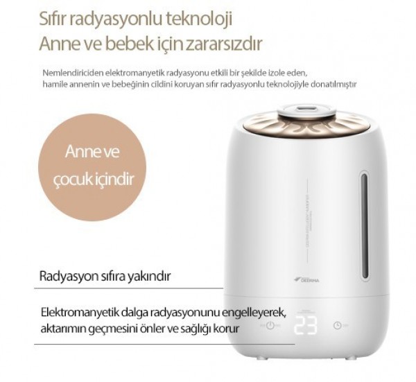 Deerma DEM F600 Hava Nemlendirici