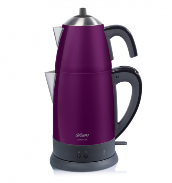 Arzum AR3055 Çaycı Lux Çay Makinesi (Rosegold / Mor / Siyah / Kırmızı)