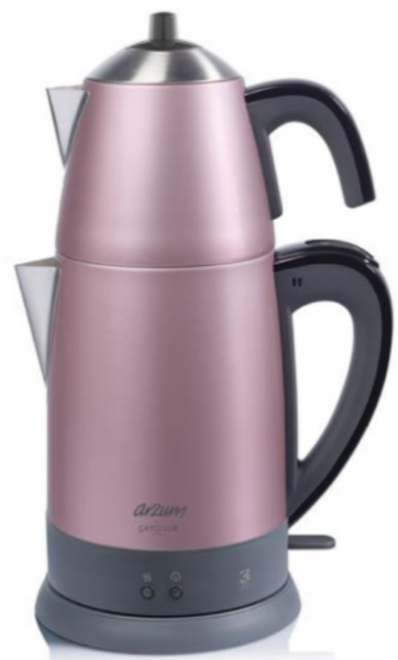 Arzum AR3055 Çaycı Lux Çay Makinesi (Rosegold / Mor / Siyah / Kırmızı)