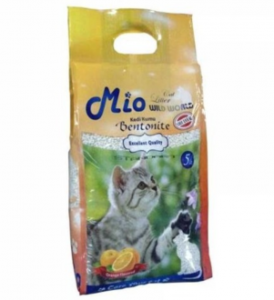 Mio Portakal Kokulu Bentonit 5 lt Kedi Kumu