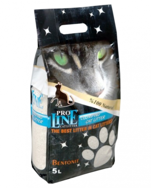 Proline Bentonit 5 lt Kedi Kumu
