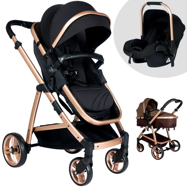 Baby Home BH-955 Gold Vip Travel Sistem Bebek Arabası