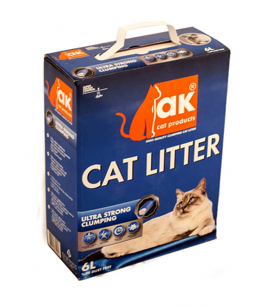 Akkum Ultra Strong Clumping 6 lt Kedi Kumu