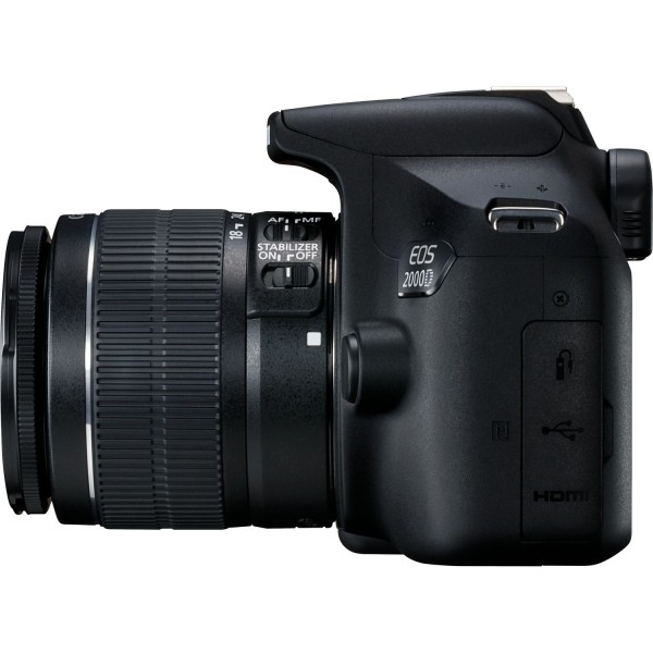 Canon EOS 2000D 18-55mm DSLR Fotoğraf Makinesi (18-55 mm)