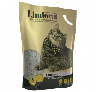 Lindo Cat Crystal Lemon 5 lt Kedi Kumu