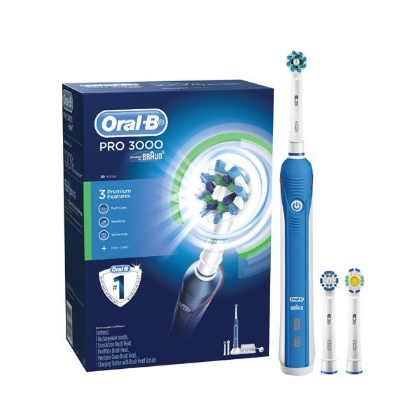 Oral-B Pro 3000 Şarjlı Diş Fırçası