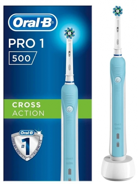 Oral-B Pro 500 CrossAction Şarjlı Diş Fırçası