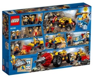 LEGO City 60186 Mining Heavy Driller